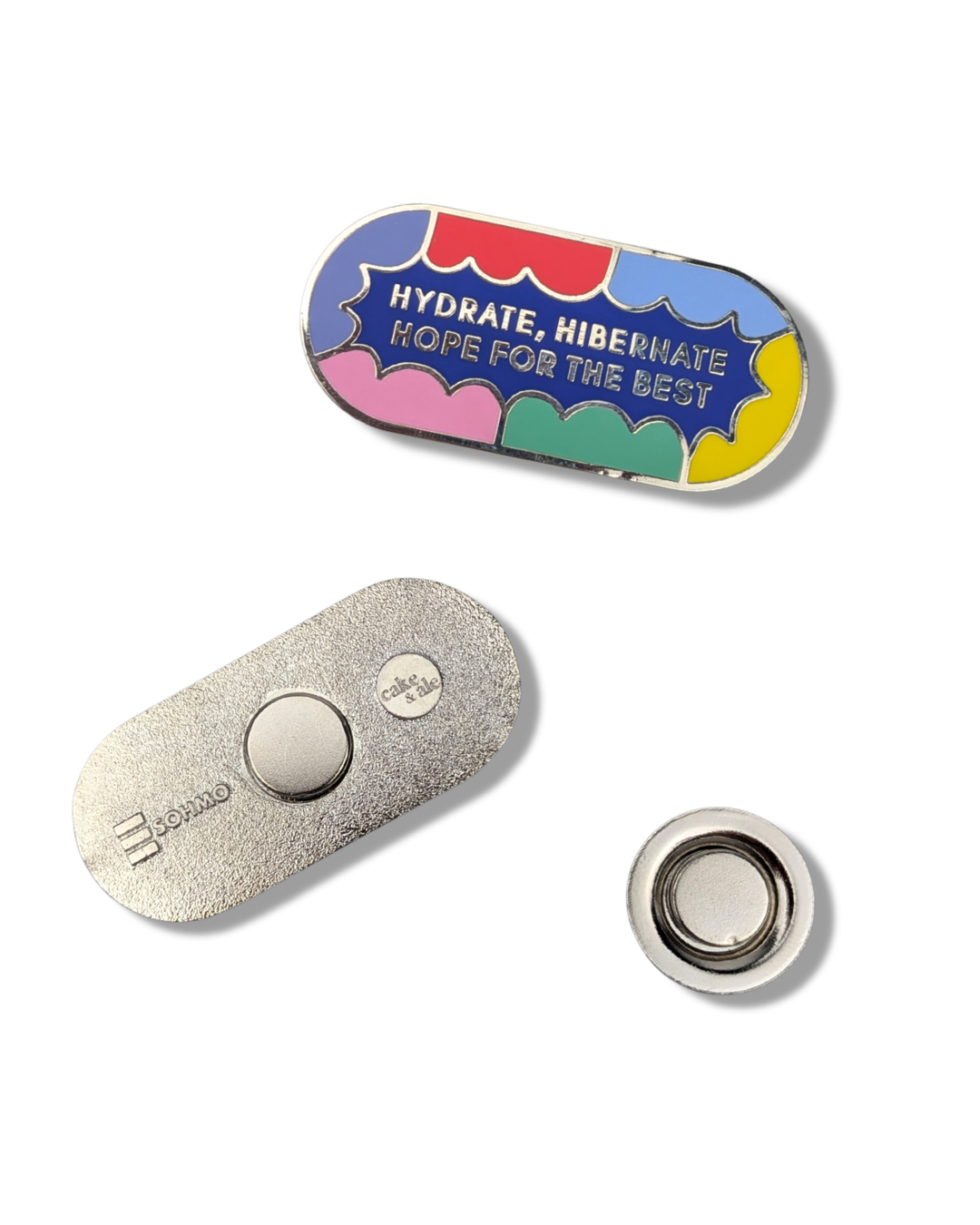 SOHMO 'Hydrate, Hibernate, Hope For The Best' Magnetic Needle Minder