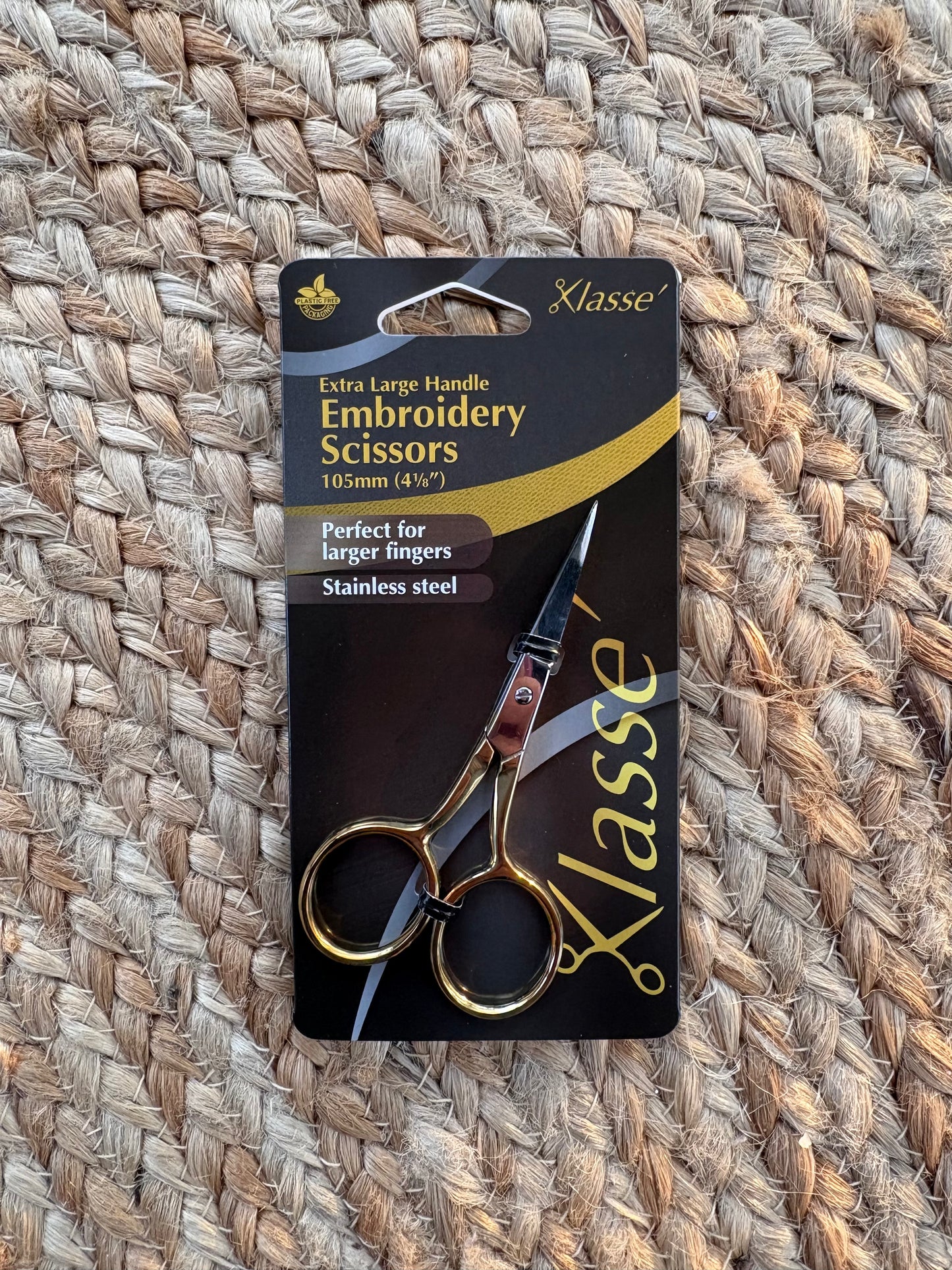 Klasse Extra Large Handle Embroidery Scissors
