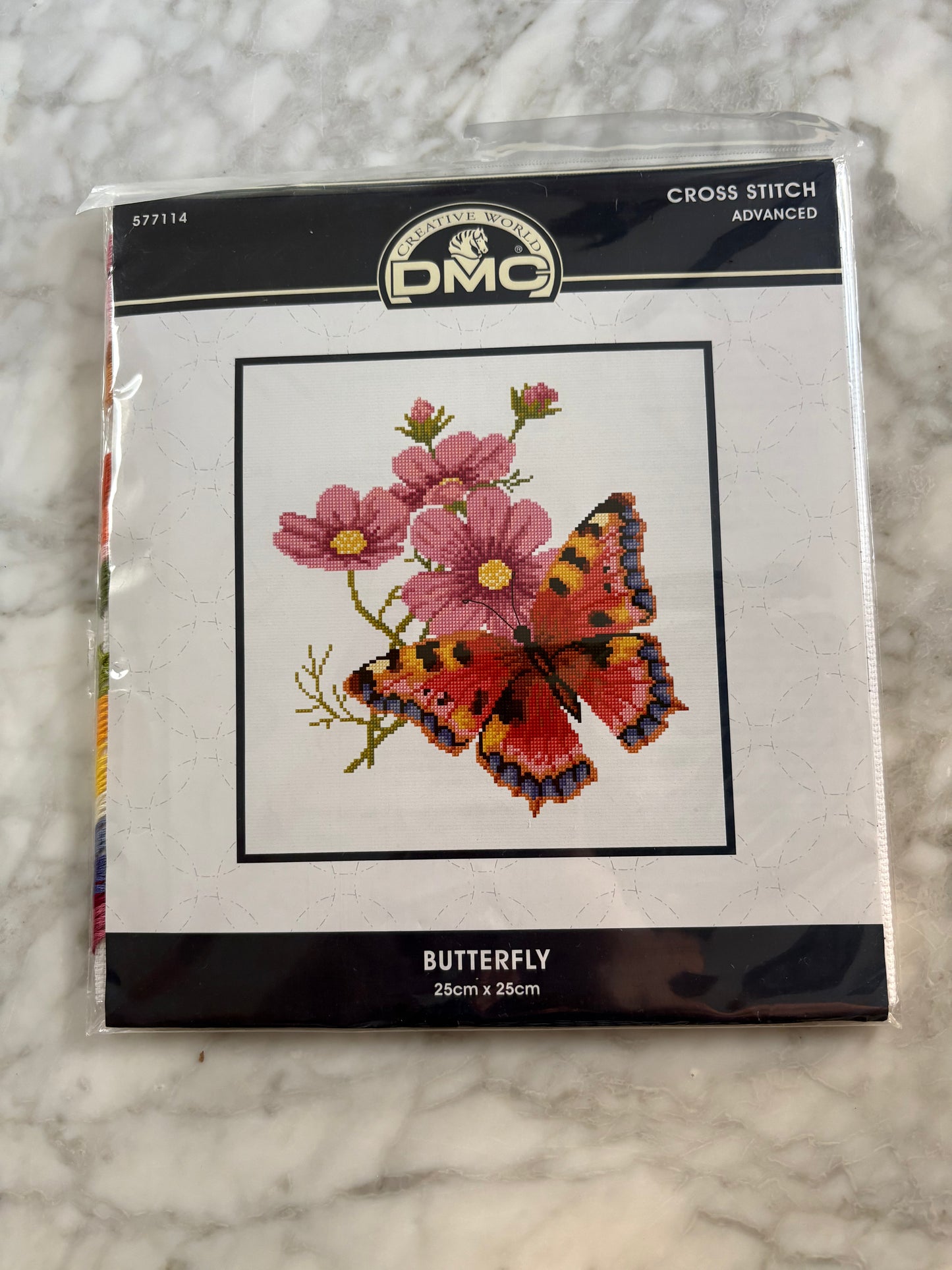 DMC Butterfly Cross Stitch Kit