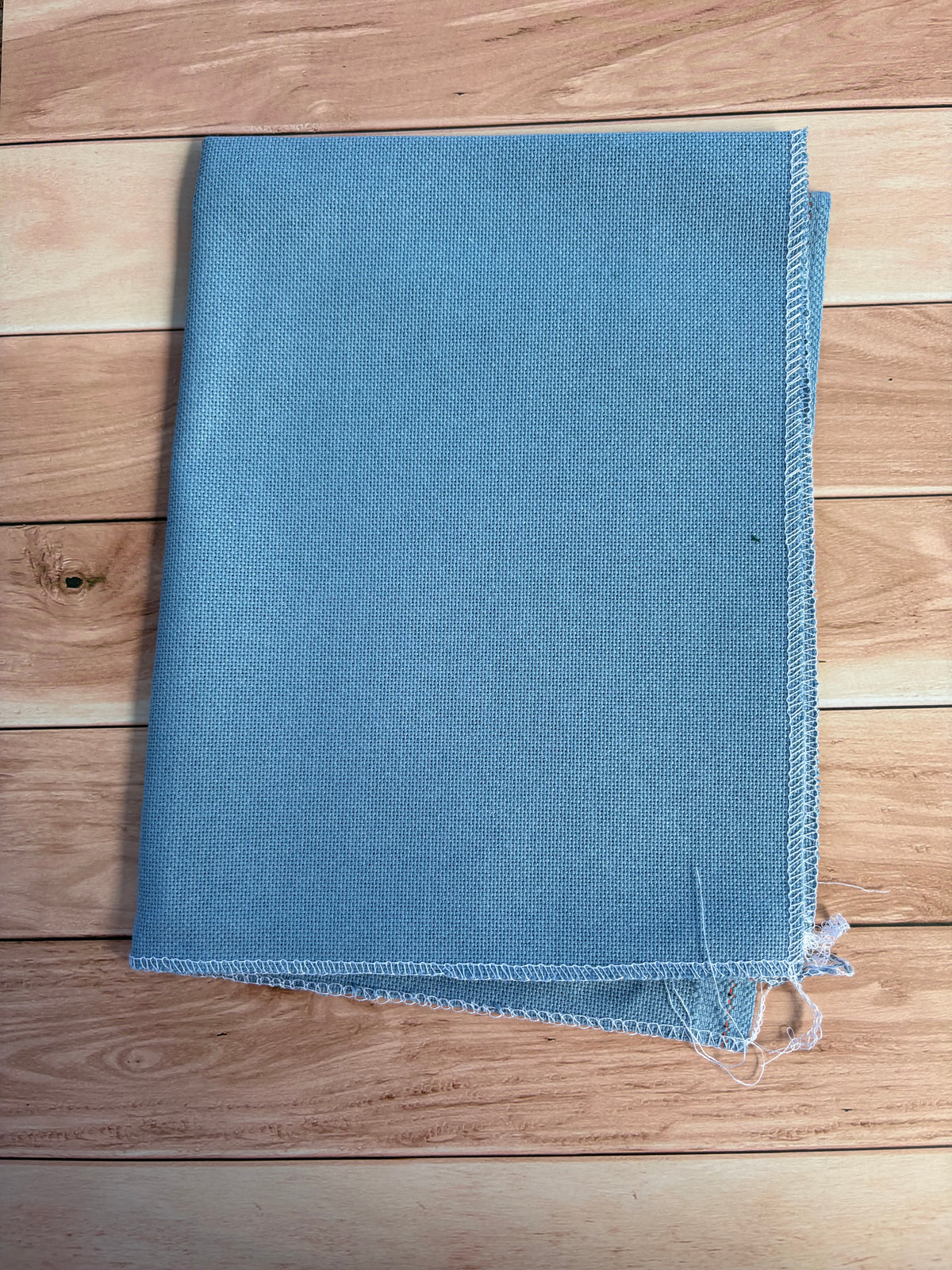 Niagra Blue Zweigart Lugana Evenweave Cross Stitch Fabric - 25 Count