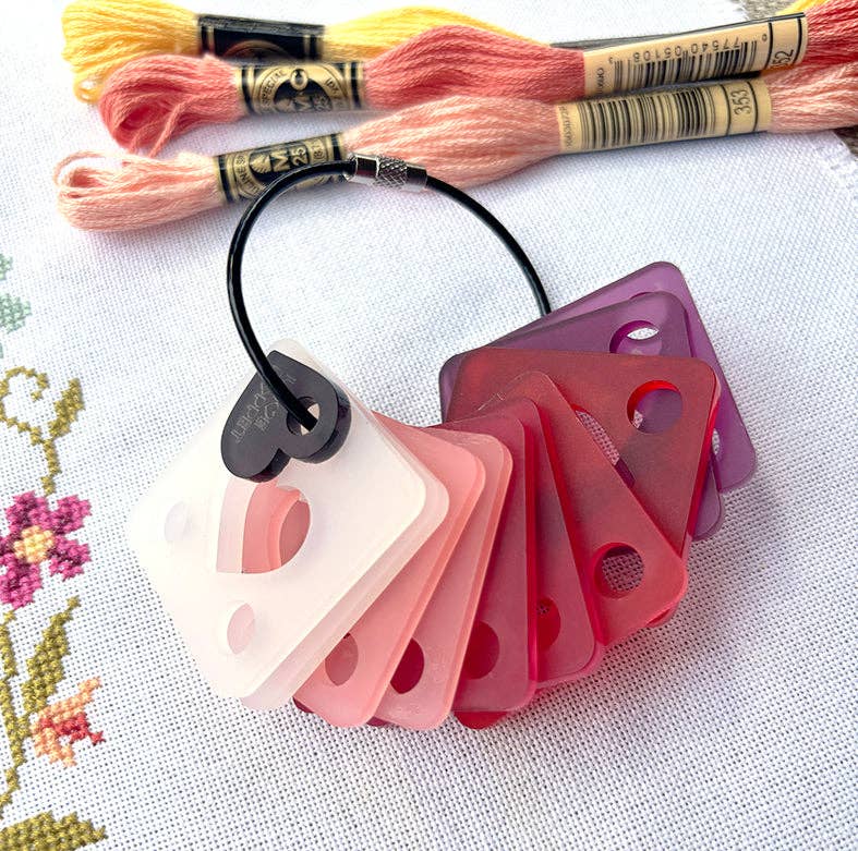 Love Notes Acrylic Floss Drops by Love Poppet