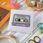 Mixtape Mini Cross Stitch Kit by The Make Arcade