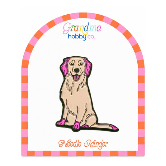 Golden Retriever Needle Minder by Grandma Hobby Co