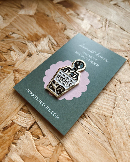 Poison Bottle Magnetic Needle Minder by Innocent Bones