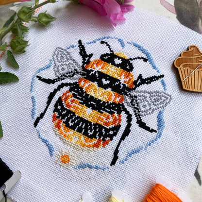 Bee Kind Cross Stitch Kit by Love Poppet