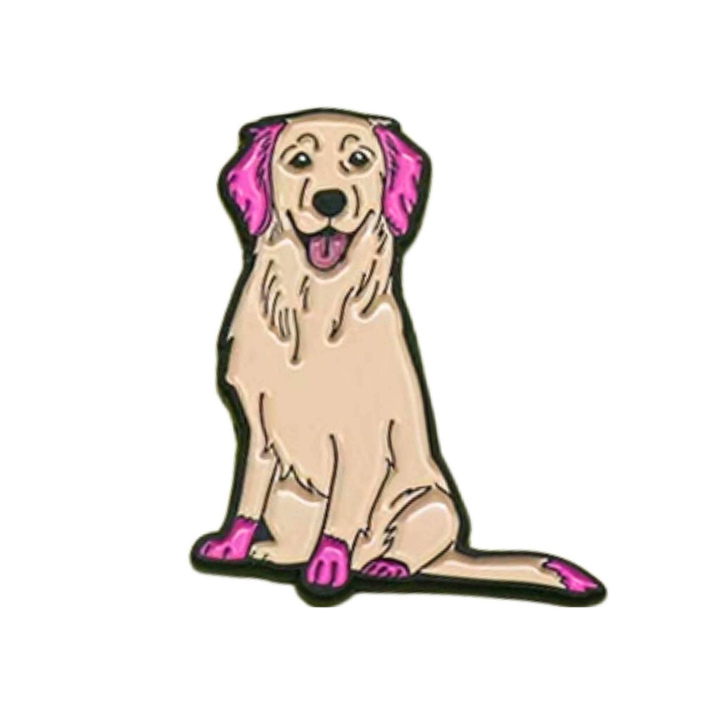 Golden Retriever Needle Minder by Grandma Hobby Co