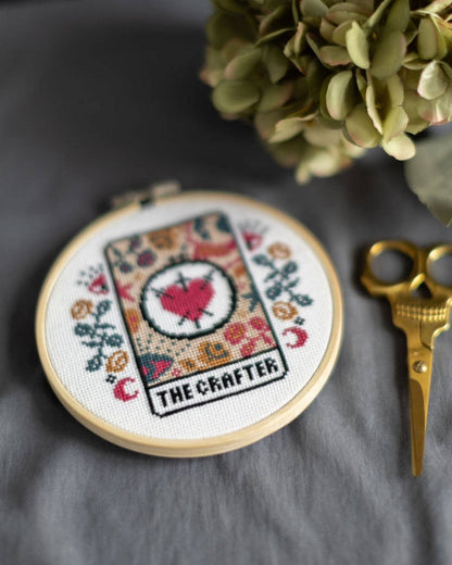 ‘The Crafter' Tarot Cross Stitch Kit by Innocent Bones