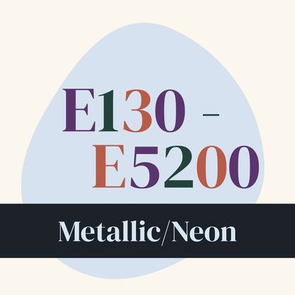 DMC Stranded Cotton Thread #E130-E5200 Metallic/Neon