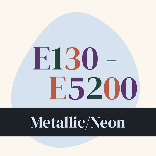 DMC Stranded Cotton Thread #E130-E5200 Metallic/Neon