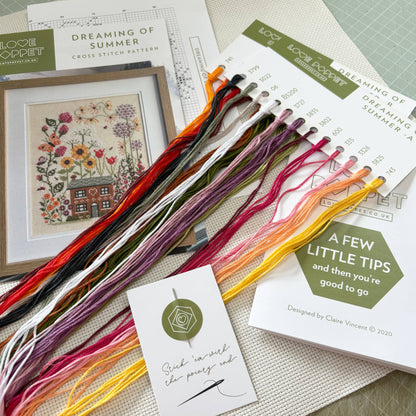 Dreaming of Summer Cross Stitch Kit by Love Poppet
