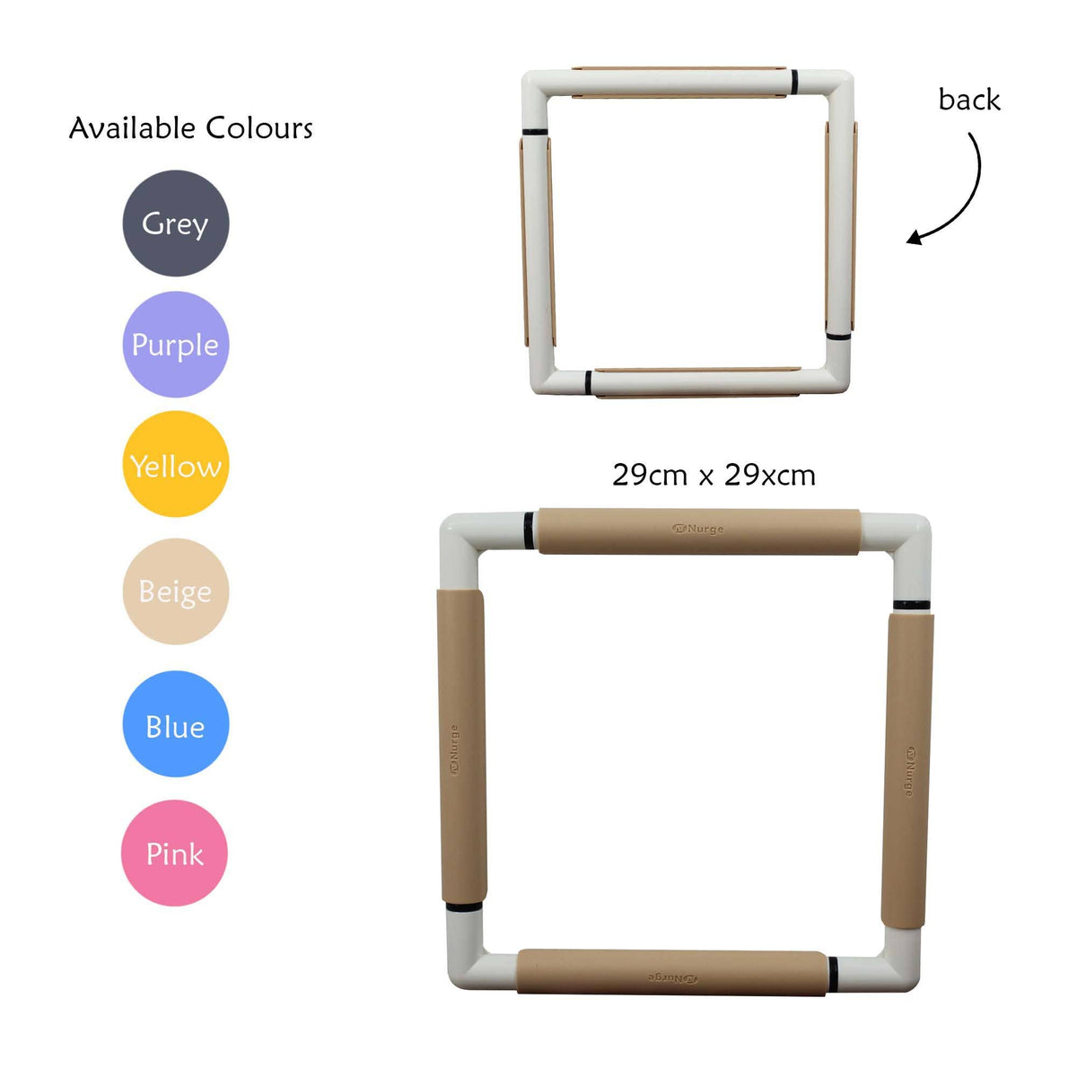 Nurge Embroidery Snap Frames