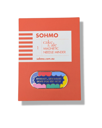 SOHMO 'Hydrate, Hibernate, Hope For The Best' Magnetic Needle Minder