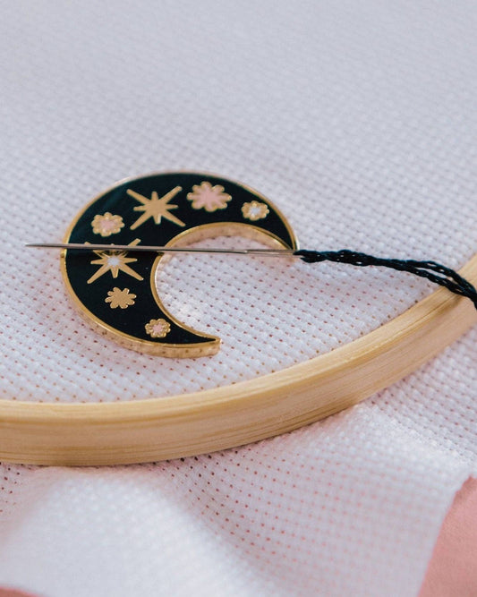 Moon Magnetic Needle Minder by Innocent Bones