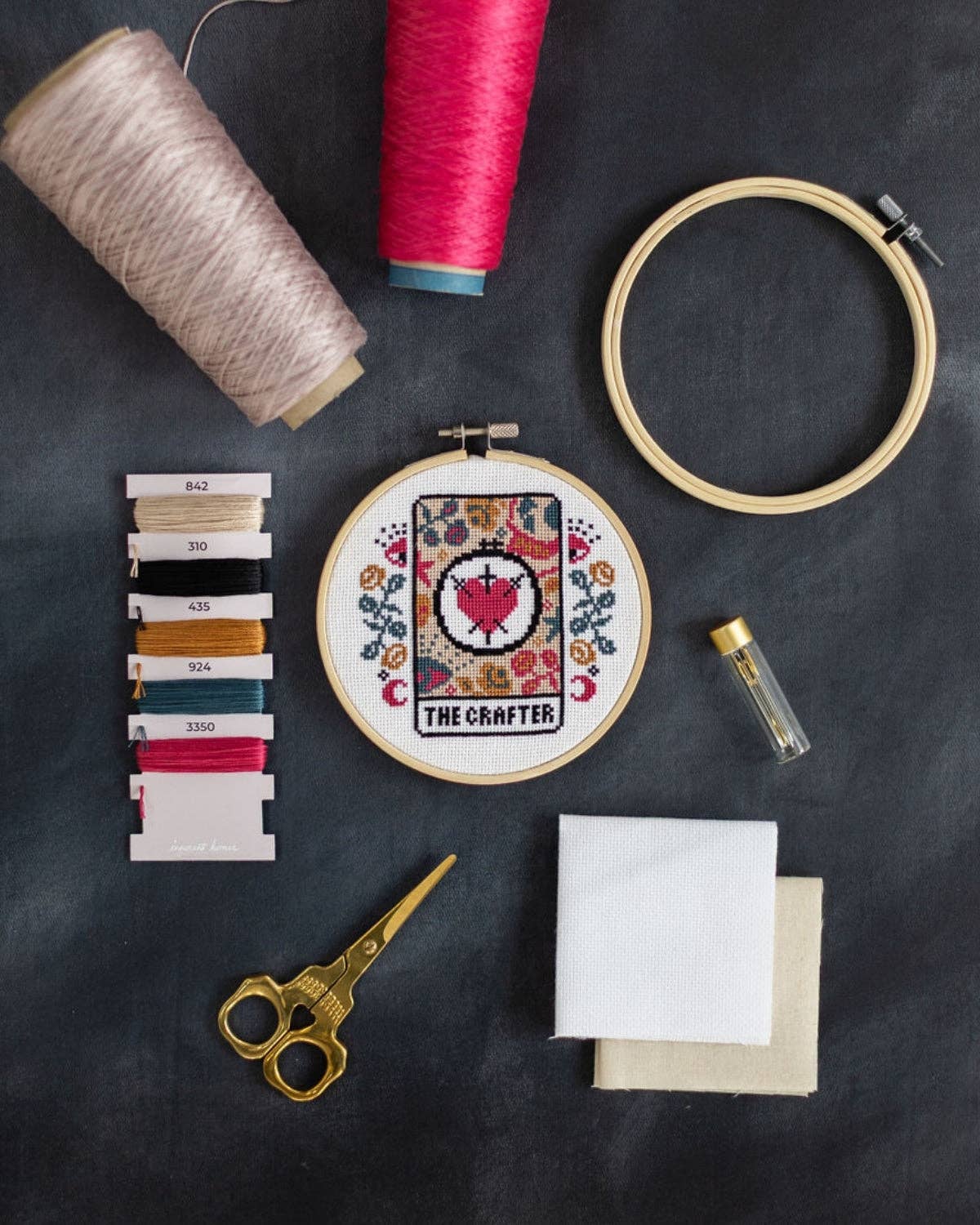‘The Crafter' Tarot Cross Stitch Kit by Innocent Bones