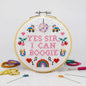 Yes Sir, I Can Boogie Cross Stitch Kit by The Make Arcade