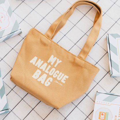 My Analogue Bag Mini Project Bag by Cotton Clara