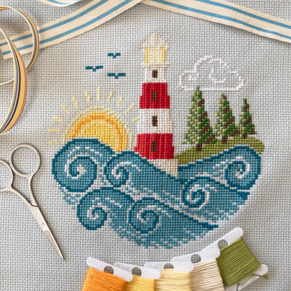 Going Coastal Cross Stitch Kit by Love Poppet