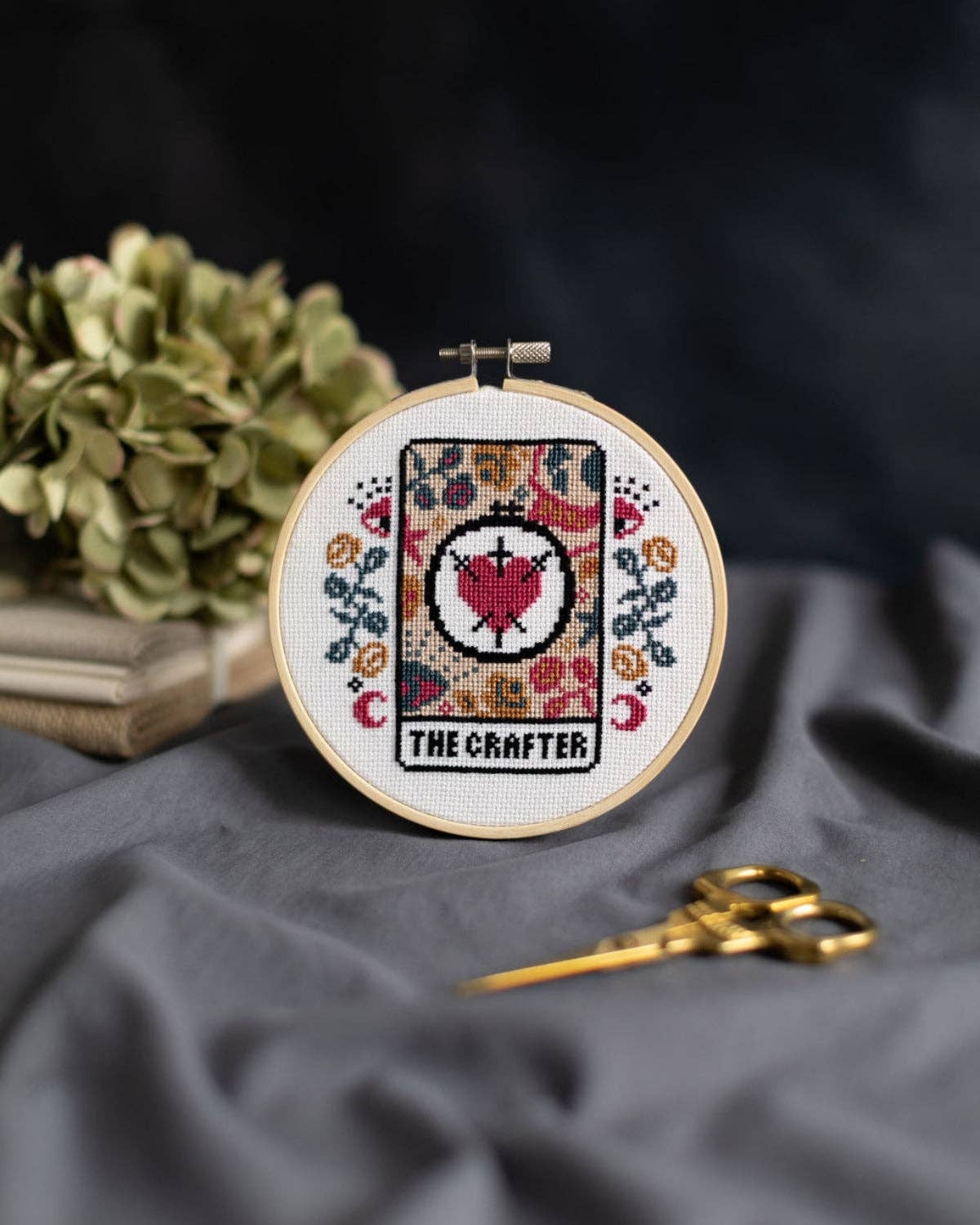 ‘The Crafter' Tarot Cross Stitch Kit by Innocent Bones
