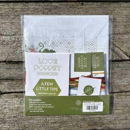 Life Is Sweet Cross Stitch Kit by Love Poppet