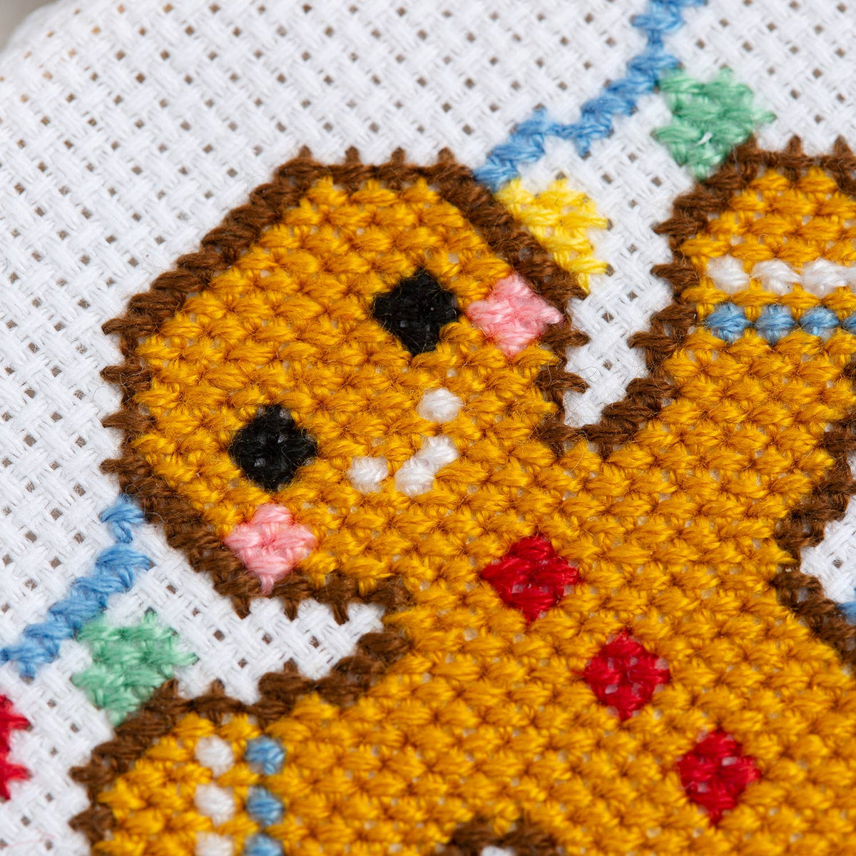 Gingerbread Man Christmas Cross Stitch Kit