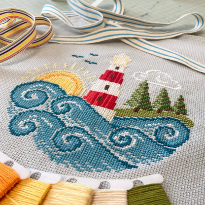 Going Coastal Cross Stitch Kit by Love Poppet