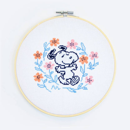 Snoopy Dancing Cross Stitch Kit