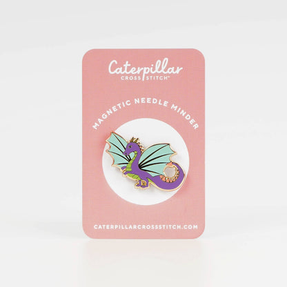 Dragon Magnetic Needle Minder by Caterpillar Cross Stitch
