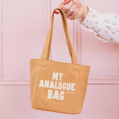 My Analogue Bag Mini Project Bag by Cotton Clara