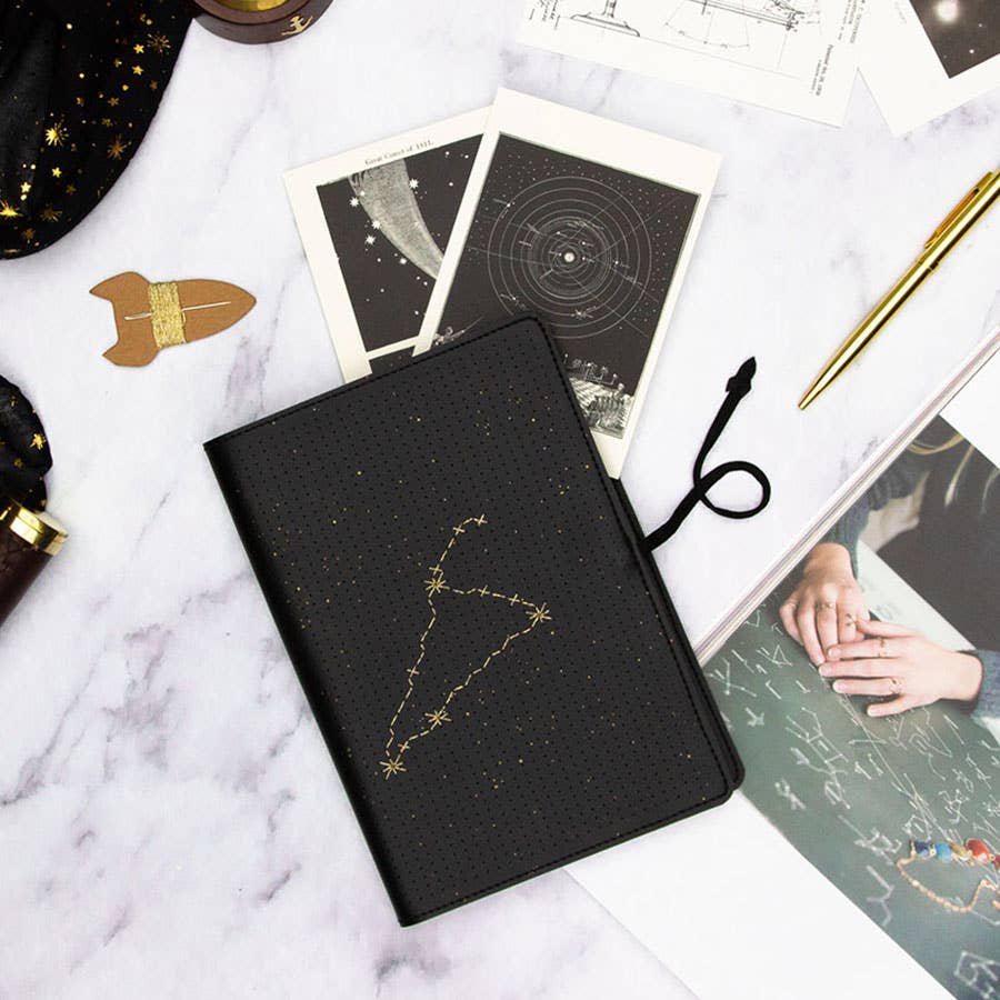 DIY Stitch Your Star Sign Notebook