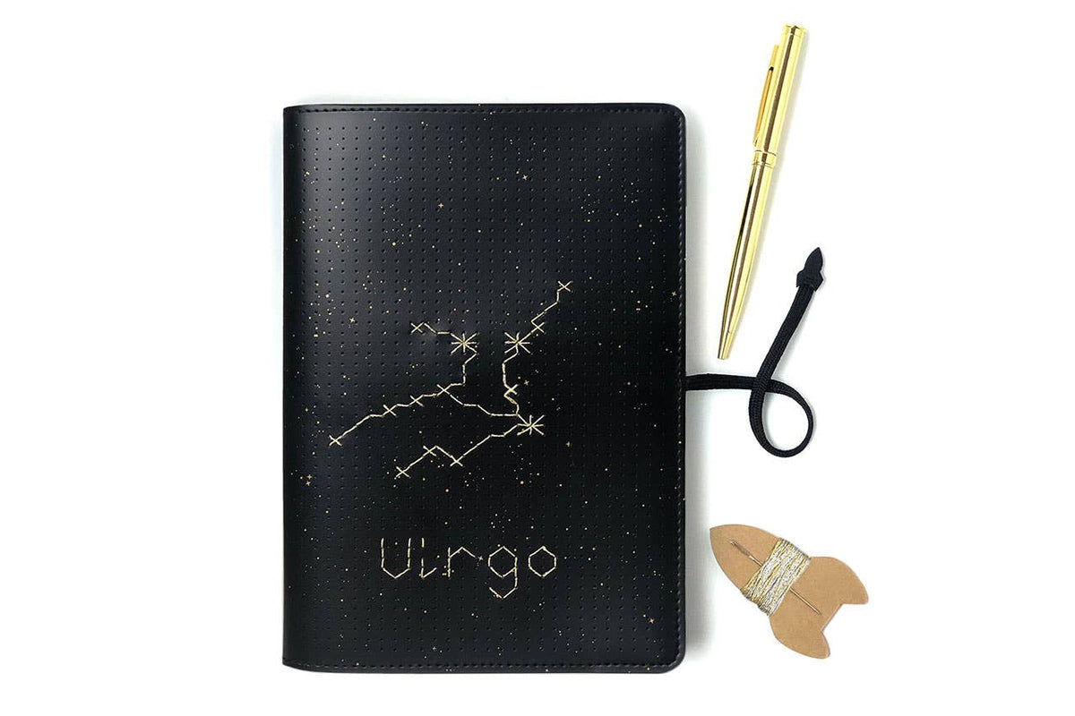 DIY Stitch Your Star Sign Notebook