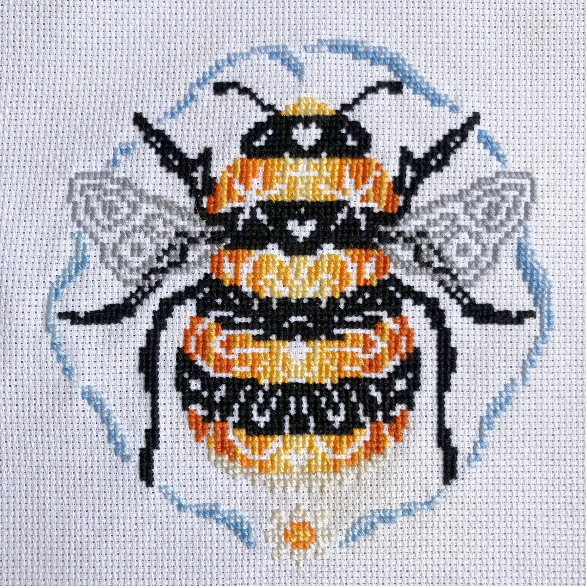 Bee Kind Cross Stitch Kit by Love Poppet