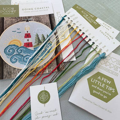 Going Coastal Cross Stitch Kit by Love Poppet
