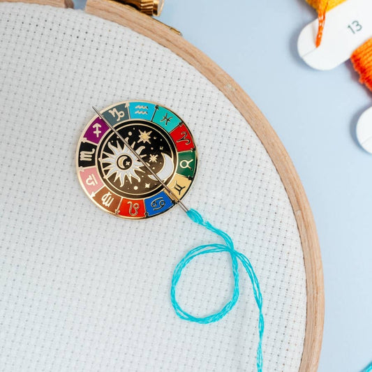 Zodiac Magnetic Needle Minder by Caterpillar Cross Stitch