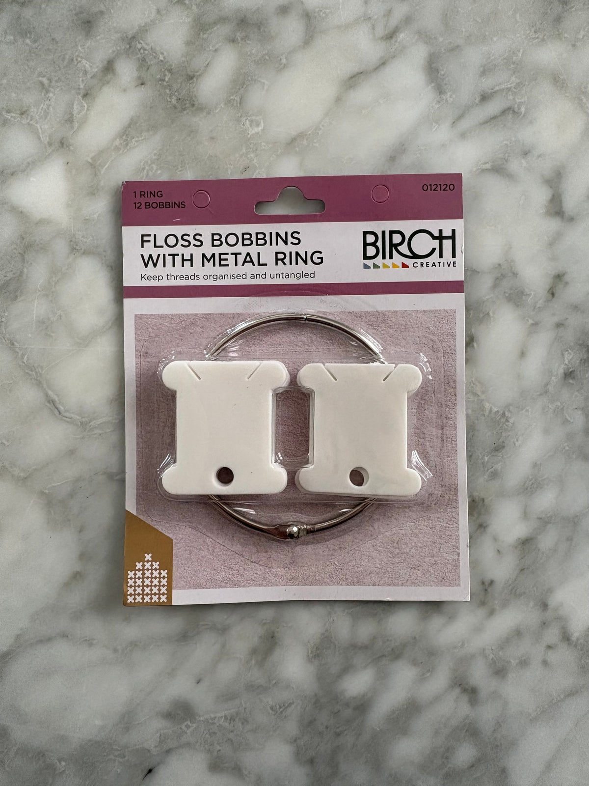 Birch Plastic Floss Bobbins