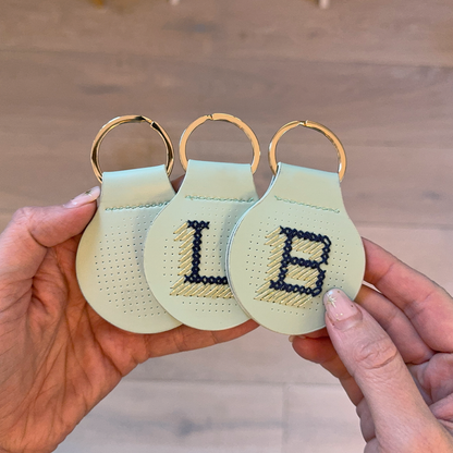 Stitch Your Own Keyring - Mint