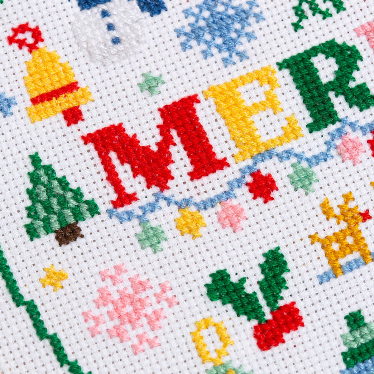 Advent Calendar Christmas Cross Stitch Kit