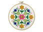 Spring Joy Modern Folk Cross Stitch Kit