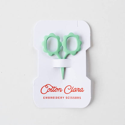 Mini Sunflower Embroidery Scissors by Cotton Clara