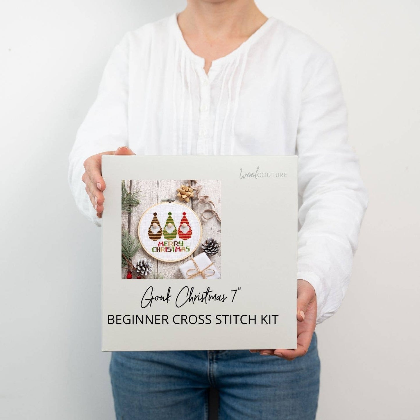 Gonk Christmas Cross Stitch Kit