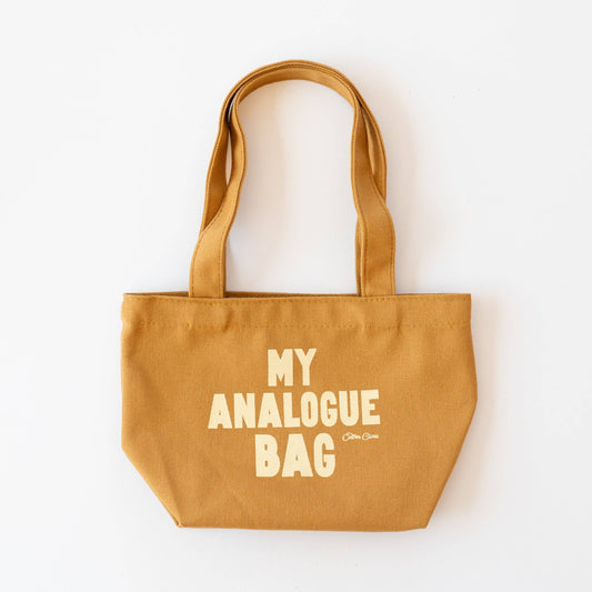 My Analogue Bag Mini Project Bag by Cotton Clara