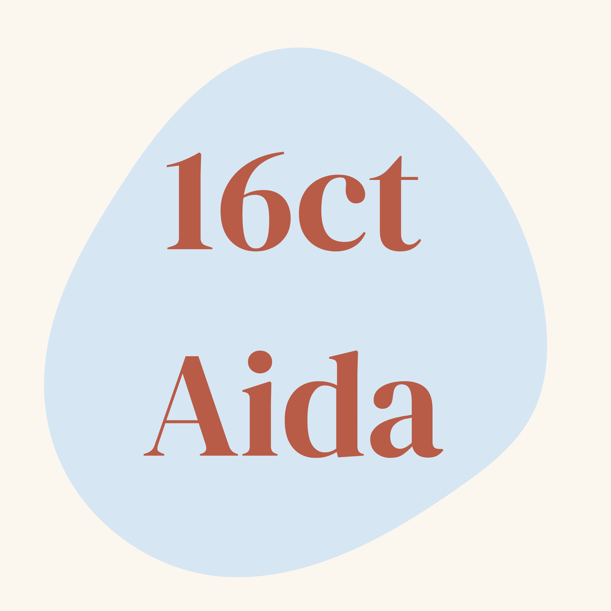 Aida Fabric - 16 Count
