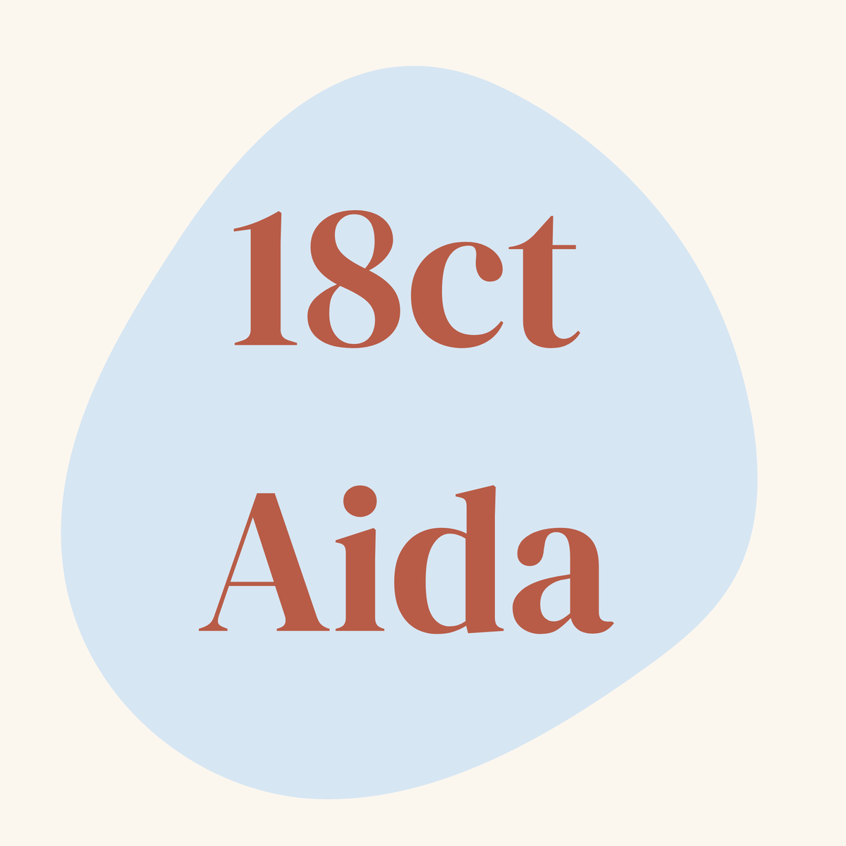 Aida Fabric - 18 Count