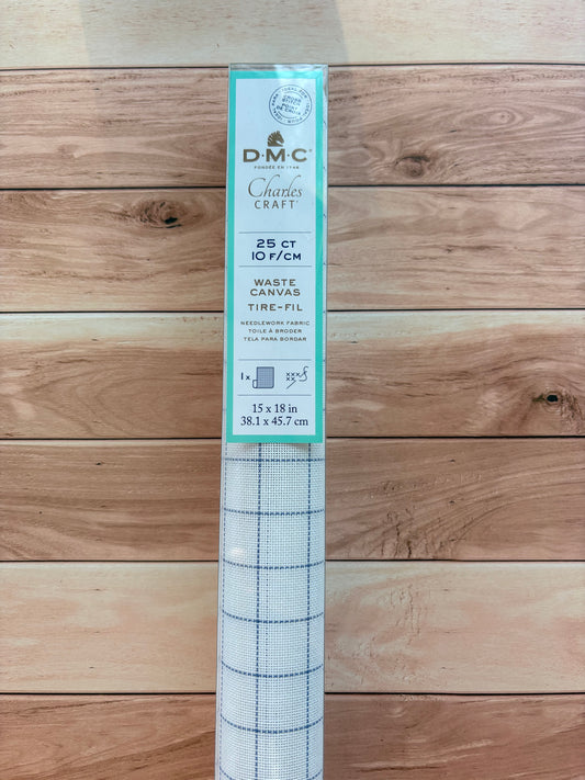 DMC 25 Count Waste Canvas – 15 × 18 inches (38.1 × 45.7 cm)
