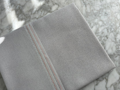 Light Ash Grey Zweigart Lugana Cross Stitch Fabric - 28 Count