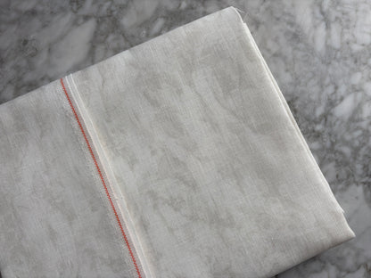 Vintage Smokey White Zweigart Belfast Linen Cross Stitch Fabric - 32 Count