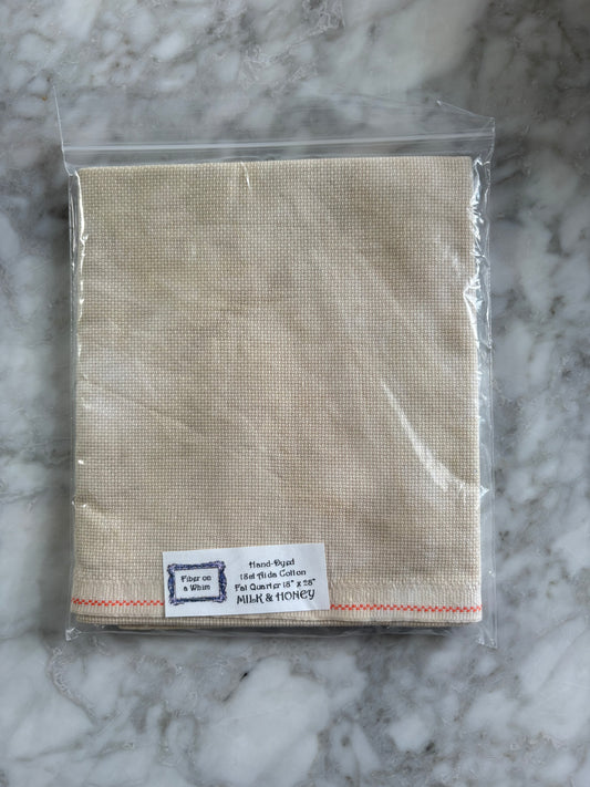 Milk & Honey Fiber on a Whim Aida Cross Stitch Fabric - 18 Count