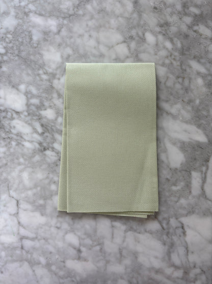 Mimosa Green Zweigart Aida Cross Stitch Fabric - 18 Count