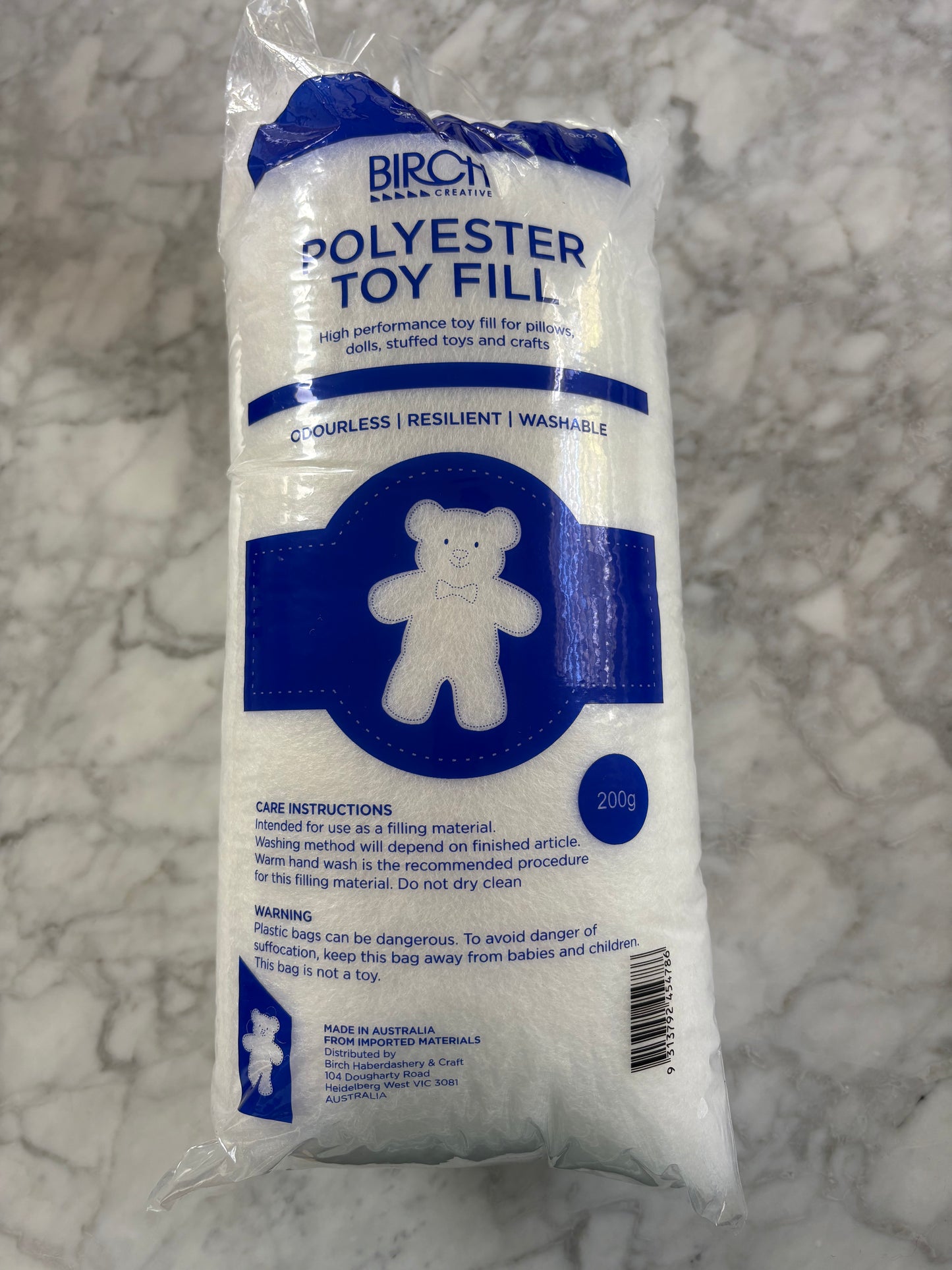 Birch Polyester Hobby Fill Wadding