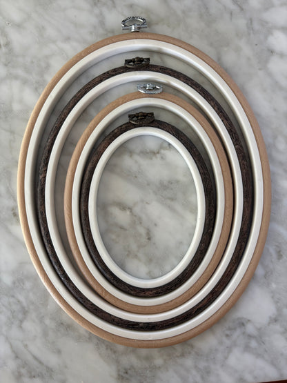 Nurge Oval Flexi Display Hoops