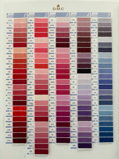 DMC Stranded Cotton Thread #1-35